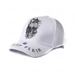 hat pp sign philipp plein casquette star skull white